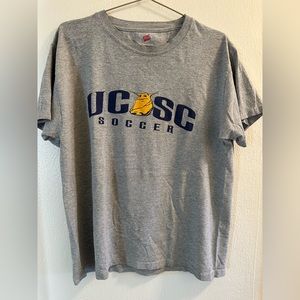 UC Santa Cruz Soccer Shirt, college soccer tee, UCSC merch
